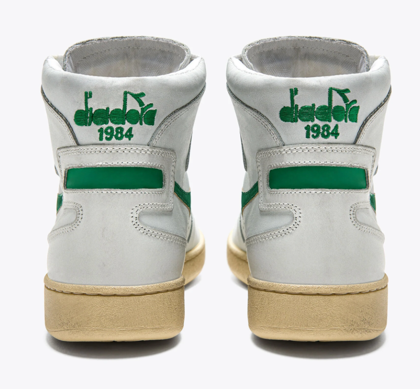 Unisex Diadora MI Basket Used Heritage Shoe
