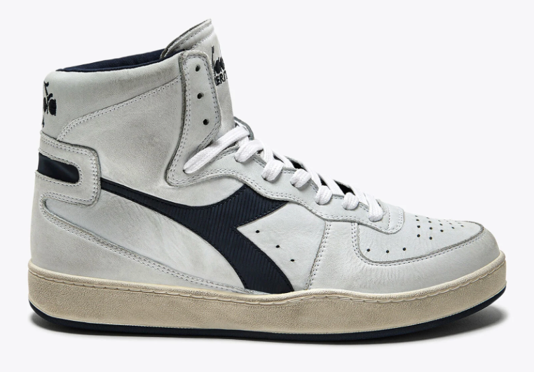 Unisex Diadora MI Basket Used Heritage Shoe