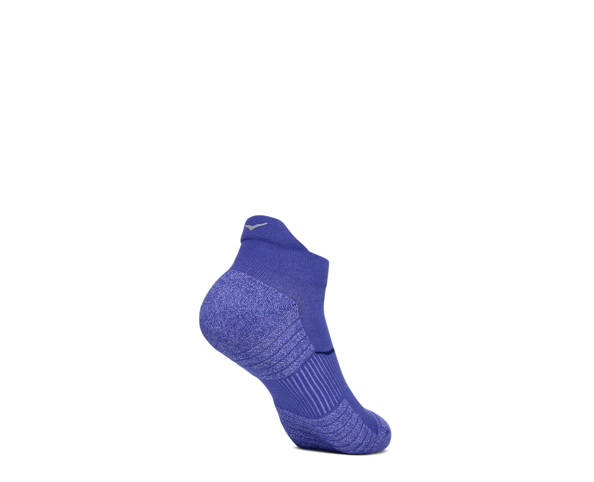 Unisex Hoka No-Show Run Sock 3-Pack Celstl Blue / Minrl Blue / Neon Yuzu view 4