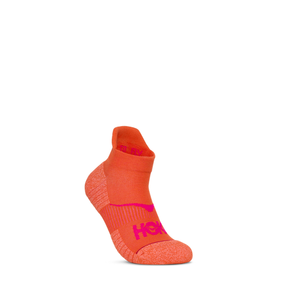 Unisex Hoka No-Show Run Sock 3-Pack Mustrd Seed / Neon Cantlpe / Bell Pepper view 2