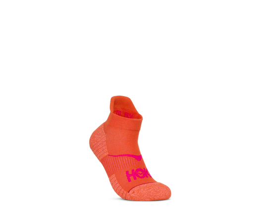 Unisex Hoka No-Show Run Sock 3-Pack Mustrd Seed / Neon Cantlpe / Bell Pepper view 2