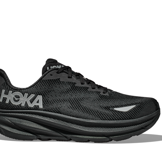 Women's Hoka Clifton 9 GTX (Clearance) Black/Black (FINAL SALE) hero