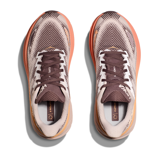 Women's Hoka Clifton 9 GTX (Clearance) Cosmic Pearl/Smoky Quartz (FINAL SALE) view 2