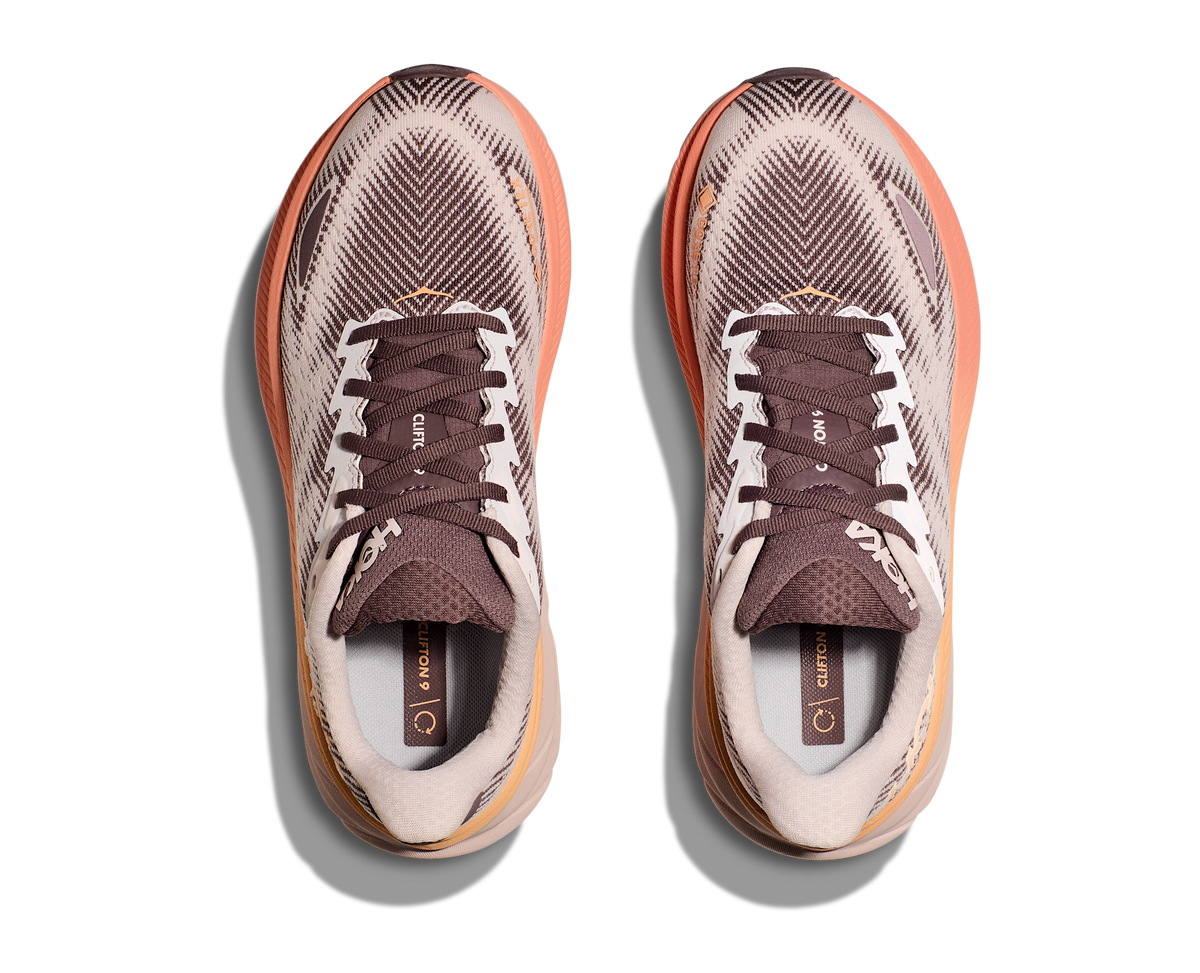 Women's Hoka Clifton 9 GTX (Clearance) Cosmic Pearl/Smoky Quartz (FINAL SALE) view 2