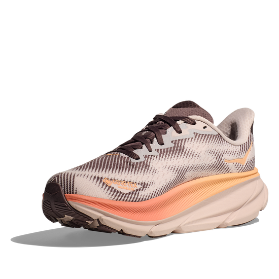 Women's Hoka Clifton 9 GTX (Clearance) Cosmic Pearl/Smoky Quartz (FINAL SALE) view 3
