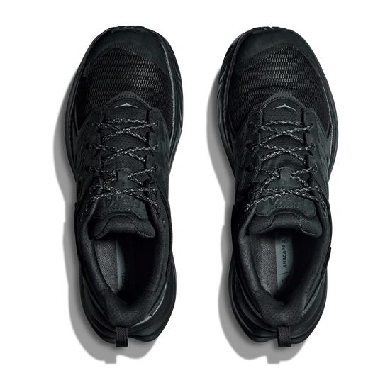 Men's Hoka Anacapa 2 Low GTX Black/Black view 2