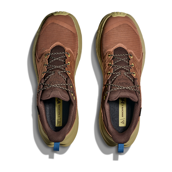 Men's Hoka Anacapa 2 Low GTX Maple / Grassland view 2
