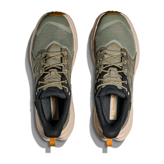 Men's Hoka Anacapa 2 Low GTX Sea Moss / Oatmeal view 2