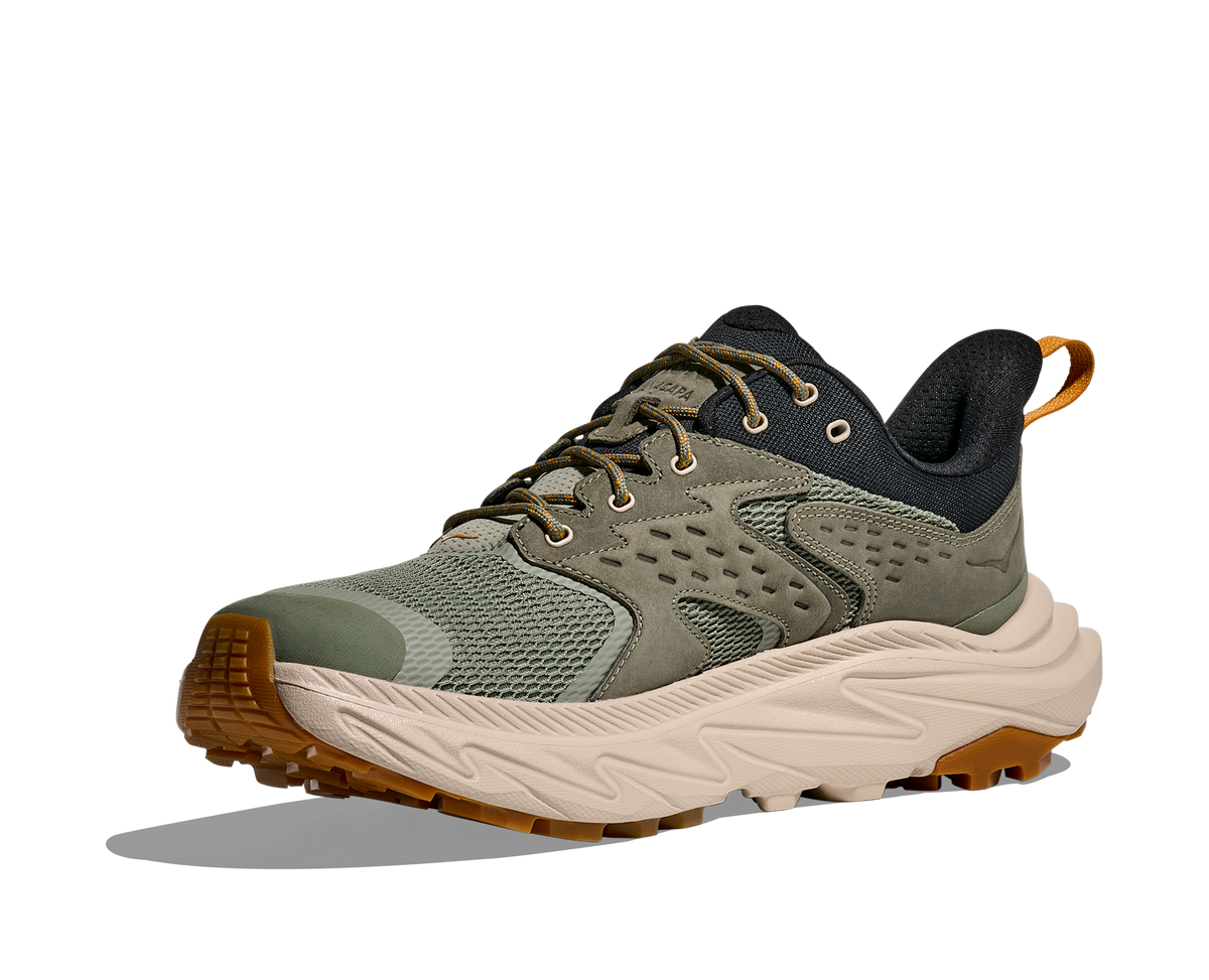 Men's Hoka Anacapa 2 Low GTX Sea Moss / Oatmeal view 3