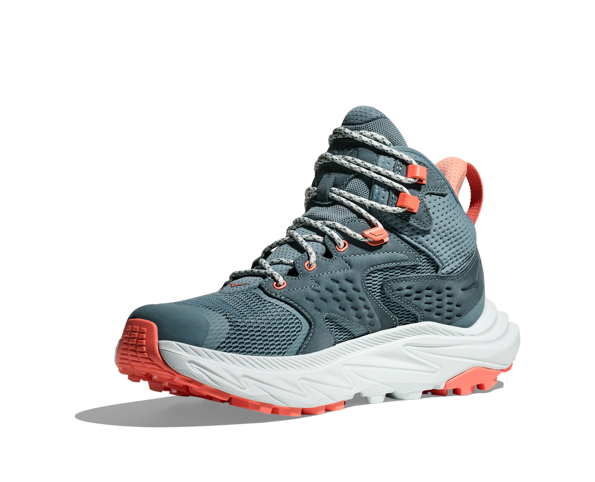 Women's Hoka Anacapa 2 Mid GTX Mountain Fog/ Droplet view 3