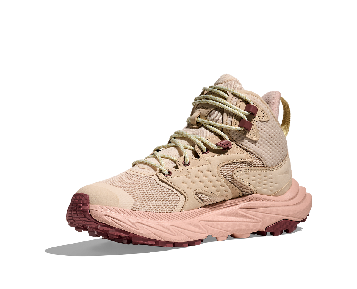 Women's Hoka Anacapa 2 Mid GTX Oak/Rose Latte view 3