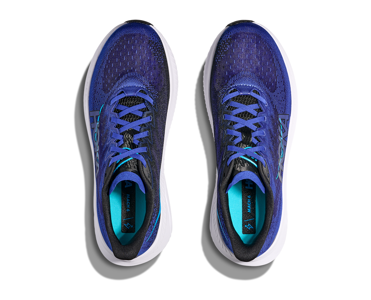 Men's Hoka Mach 6 (FINAL SALE) Black/Night Sky (FINAL SALE) view 2