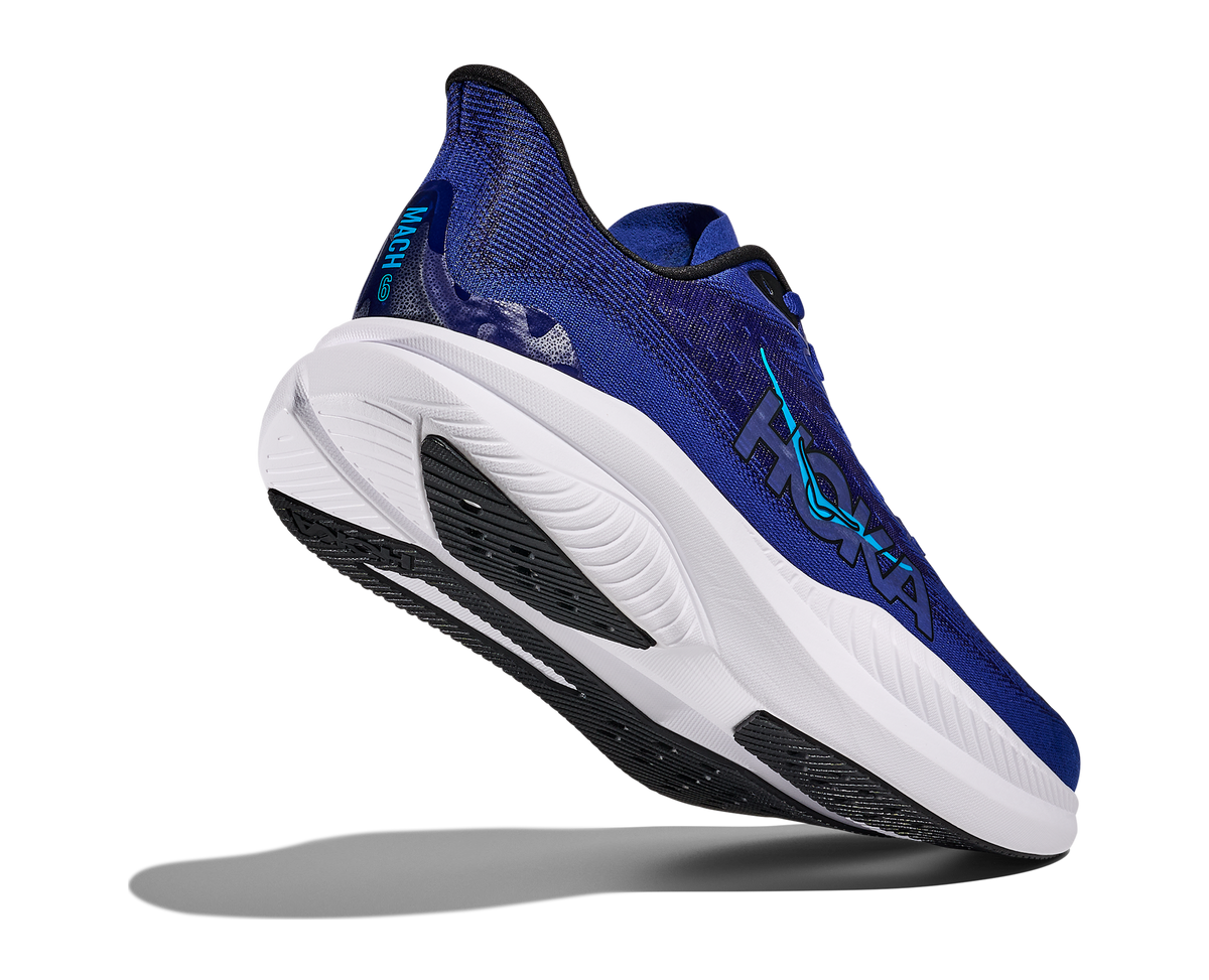 Men's Hoka Mach 6 (FINAL SALE) Black/Night Sky (FINAL SALE) view 4