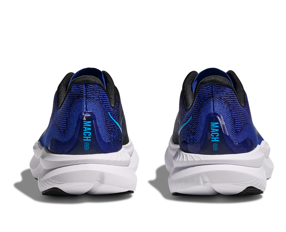 Men's Hoka Mach 6 (FINAL SALE) Black/Night Sky (FINAL SALE) view 5