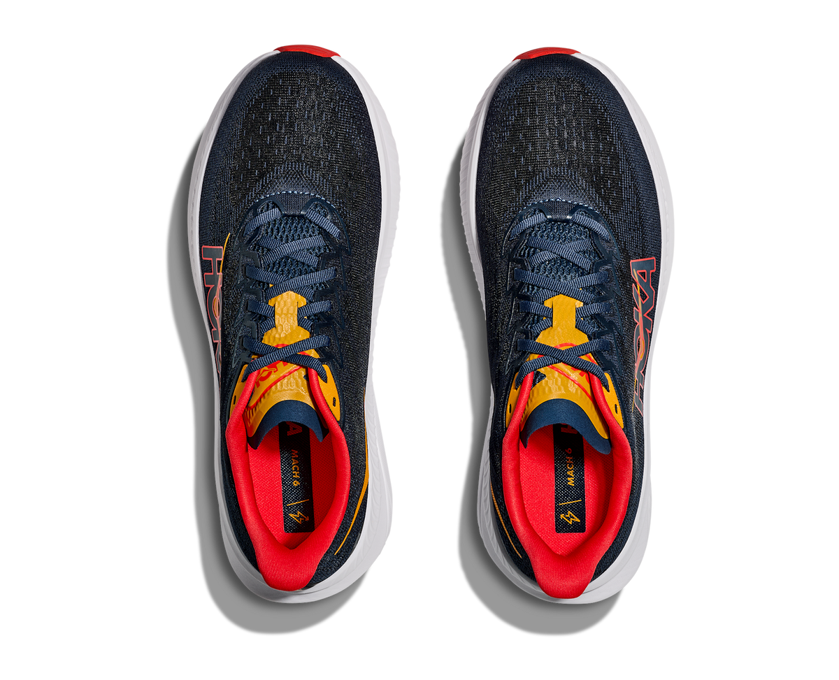Men's Hoka Mach 6 (FINAL SALE) Varsity Navy/Nautical Dusk (FINAL SALE) view 2