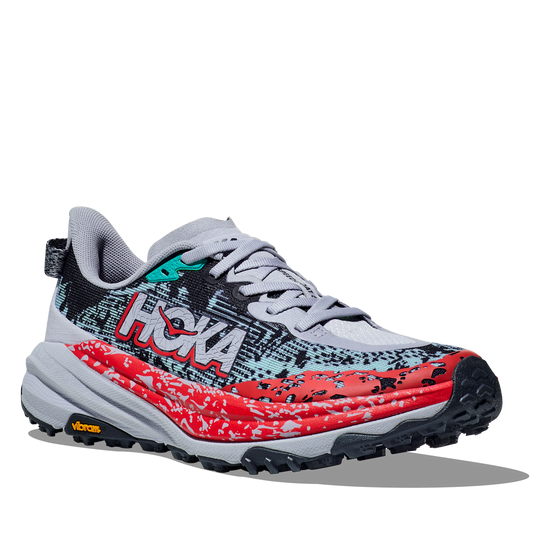 Men’s Hoka Speedgoat 6 (Clearance) Gull/Stormy Skies view 6