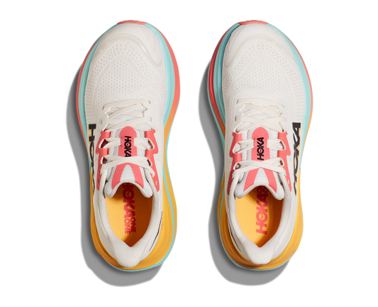 Women's Hoka Skyward X (Clearance) Blanc de Blanc/Swim Day view 2