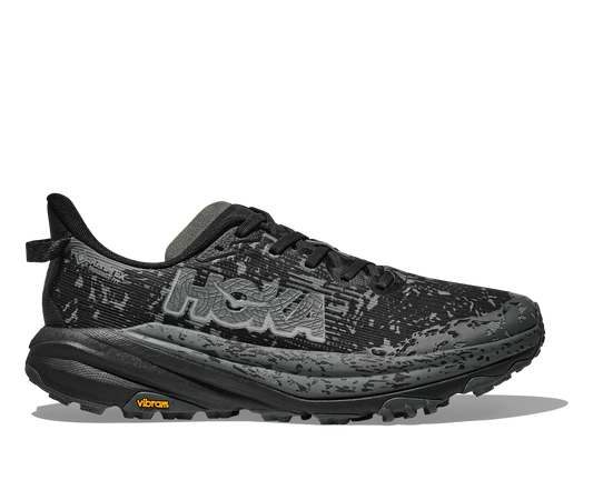 Men's Hoka Speedgoat 6 GTX (Clearance) Black/Outer Orbit hero