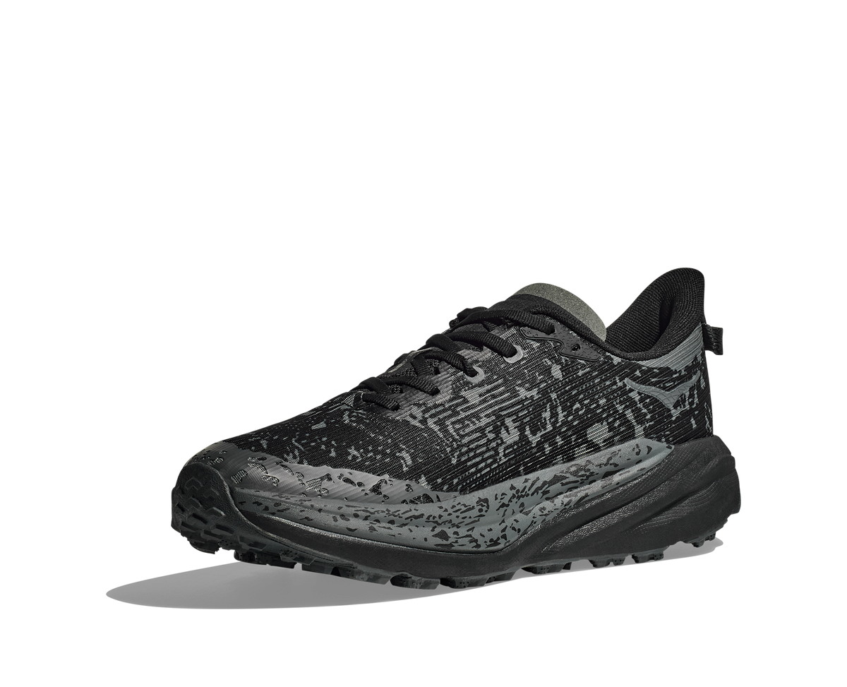 Men's Hoka Speedgoat 6 GTX (Clearance) Black/Outer Orbit view 3