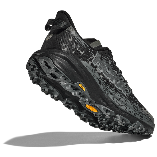 Men's Hoka Speedgoat 6 GTX (Clearance) Black/Outer Orbit view 4