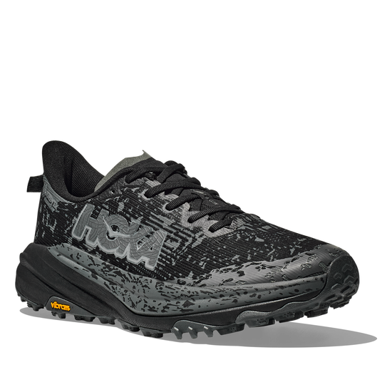 Men's Hoka Speedgoat 6 GTX (Clearance) Black/Outer Orbit view 6