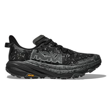 Women's Hoka Speedgoat 6 GTX (Clearance) Black/Outer Orbit hero