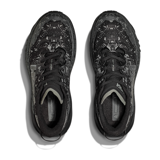 Women's Hoka Speedgoat 6 GTX (Clearance) Black/Outer Orbit view 2