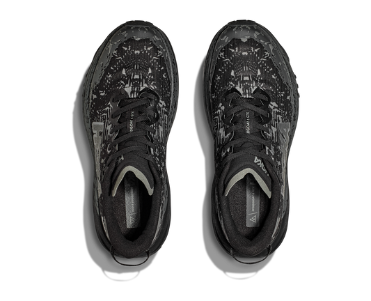 Women's Hoka Speedgoat 6 GTX (Clearance) Black/Outer Orbit view 2