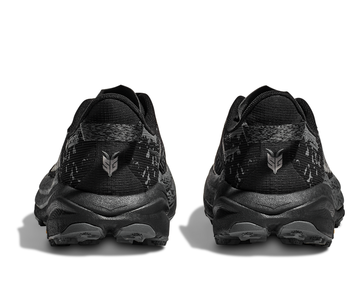Women's Hoka Speedgoat 6 GTX (Clearance) Black/Outer Orbit view 5