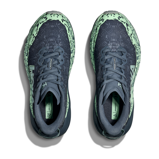 Women's Hoka Speedgoat 6 GTX (Clearance) Thunder Cloud/Mint Fluorite (FINAL SALE) view 2