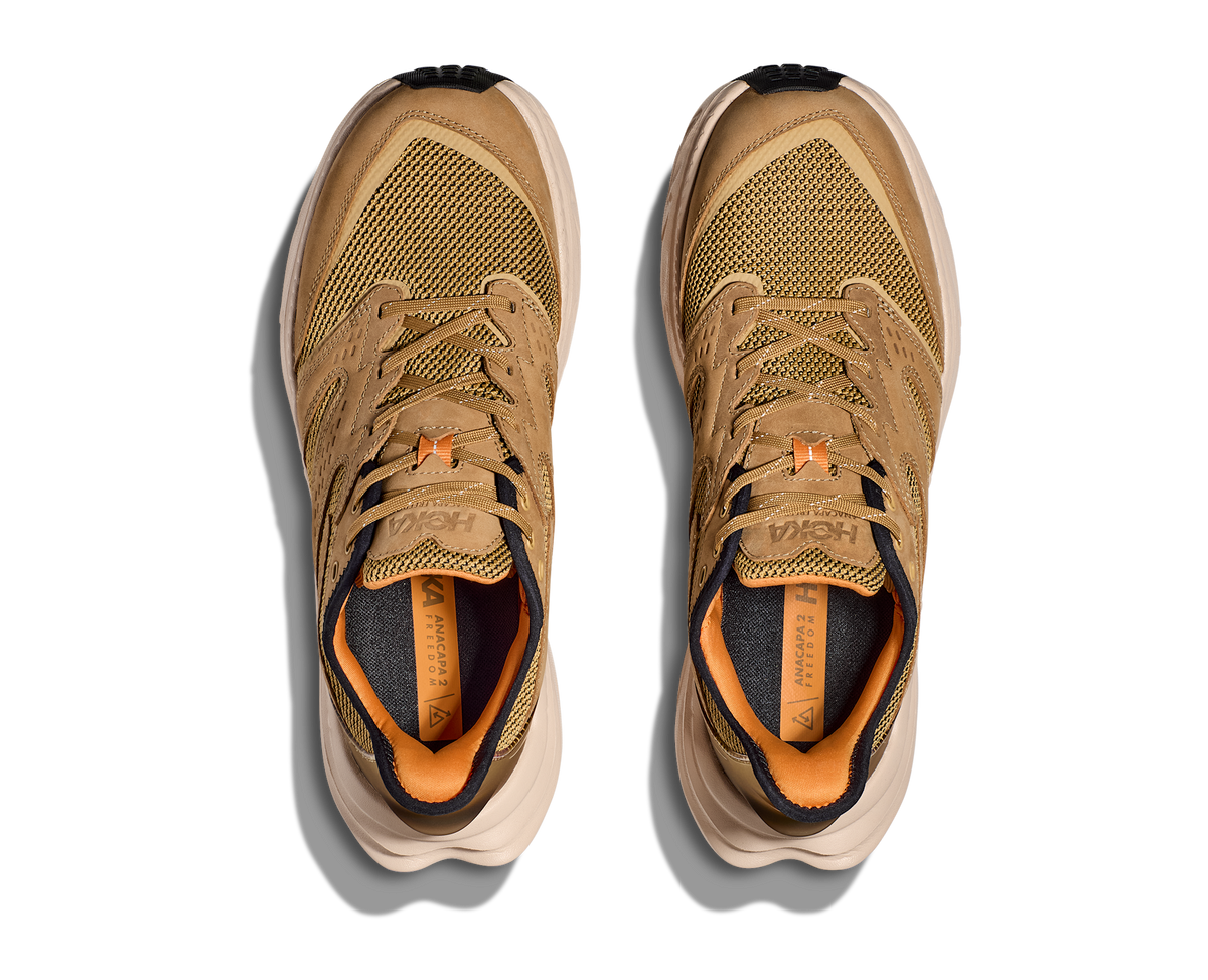 Men's Hoka Anacapa 2 Freedom (Clearance) Wheat/Oak view 2