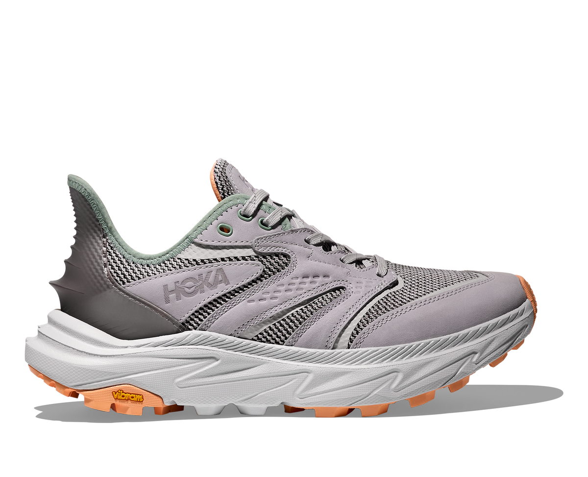 Women's Hoka Anacapa 2 Freedom (Clearance) Ash Grey/Cosmic Grey (FINAL SALE) hero