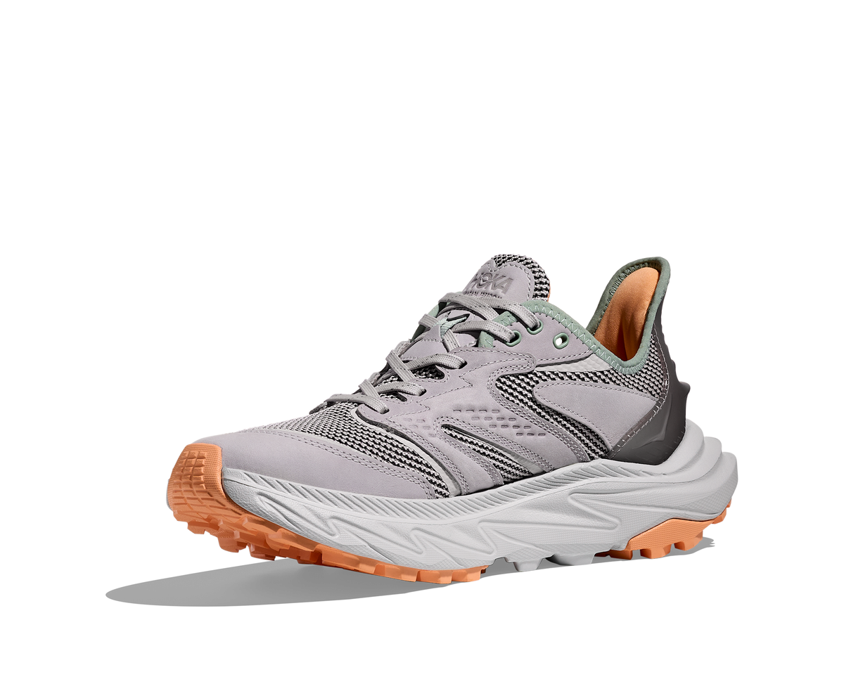 Women's Hoka Anacapa 2 Freedom (Clearance) Ash Grey/Cosmic Grey (FINAL SALE) view 3