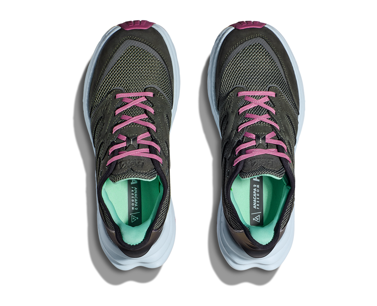 Women's Hoka Anacapa 2 Freedom (Clearance) Outer Orbit/Overcast view 2