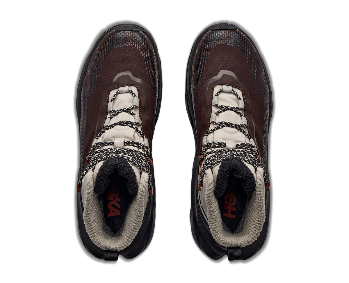 Men's Hoka Kaha 2 Frost GTX River Rock Grey/ Black view 2