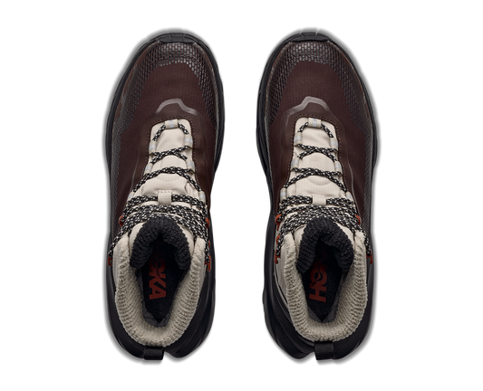 Men's Hoka Kaha 2 Frost GTX River Rock Grey/ Black view 2