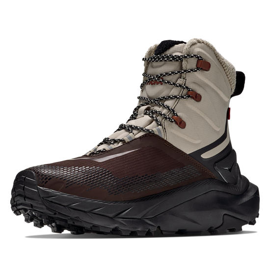 Men's Hoka Kaha 2 Frost GTX River Rock Grey/ Black view 3