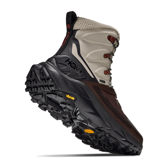 Men's Hoka Kaha 2 Frost GTX River Rock Grey/ Black view 4