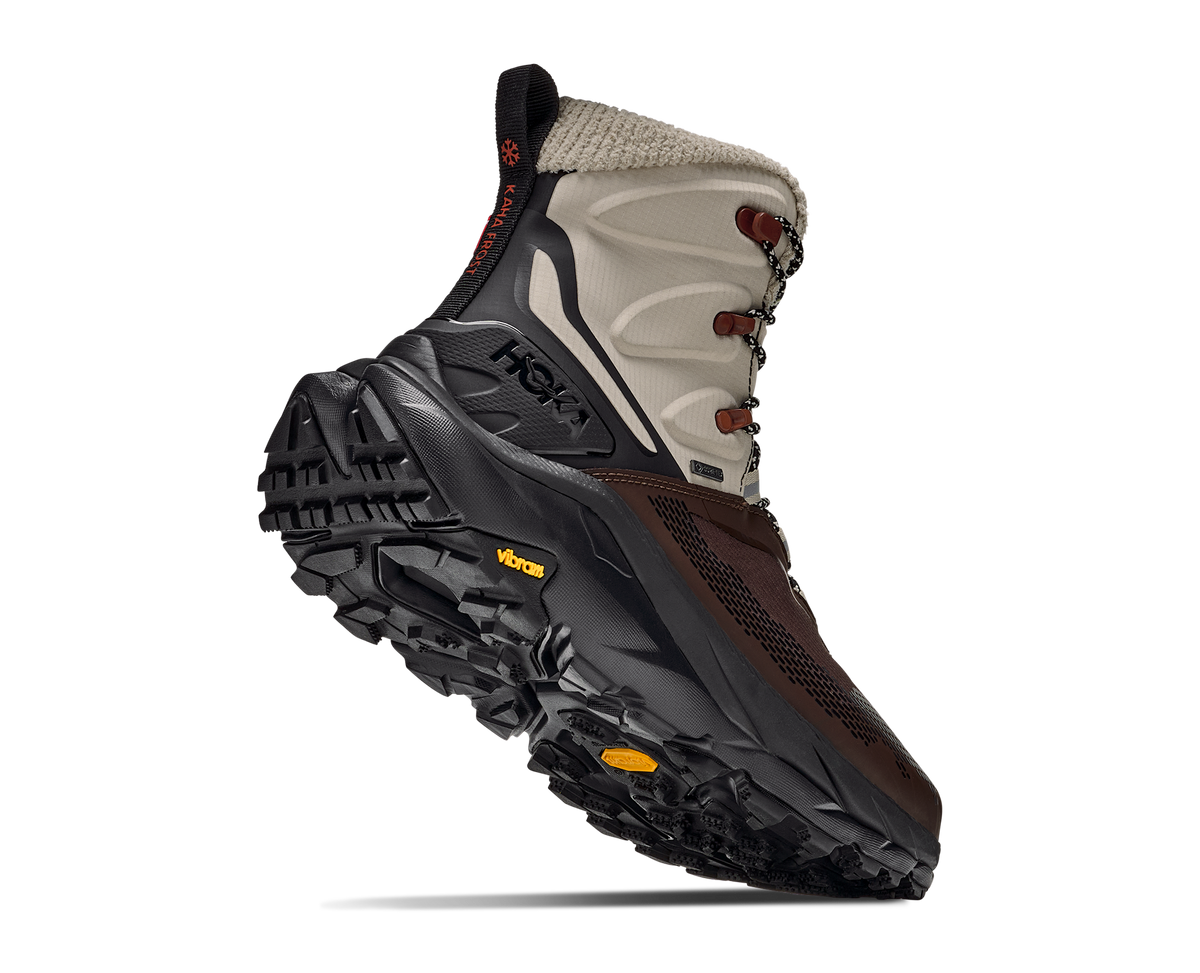 Men's Hoka Kaha 2 Frost GTX River Rock Grey/ Black view 4