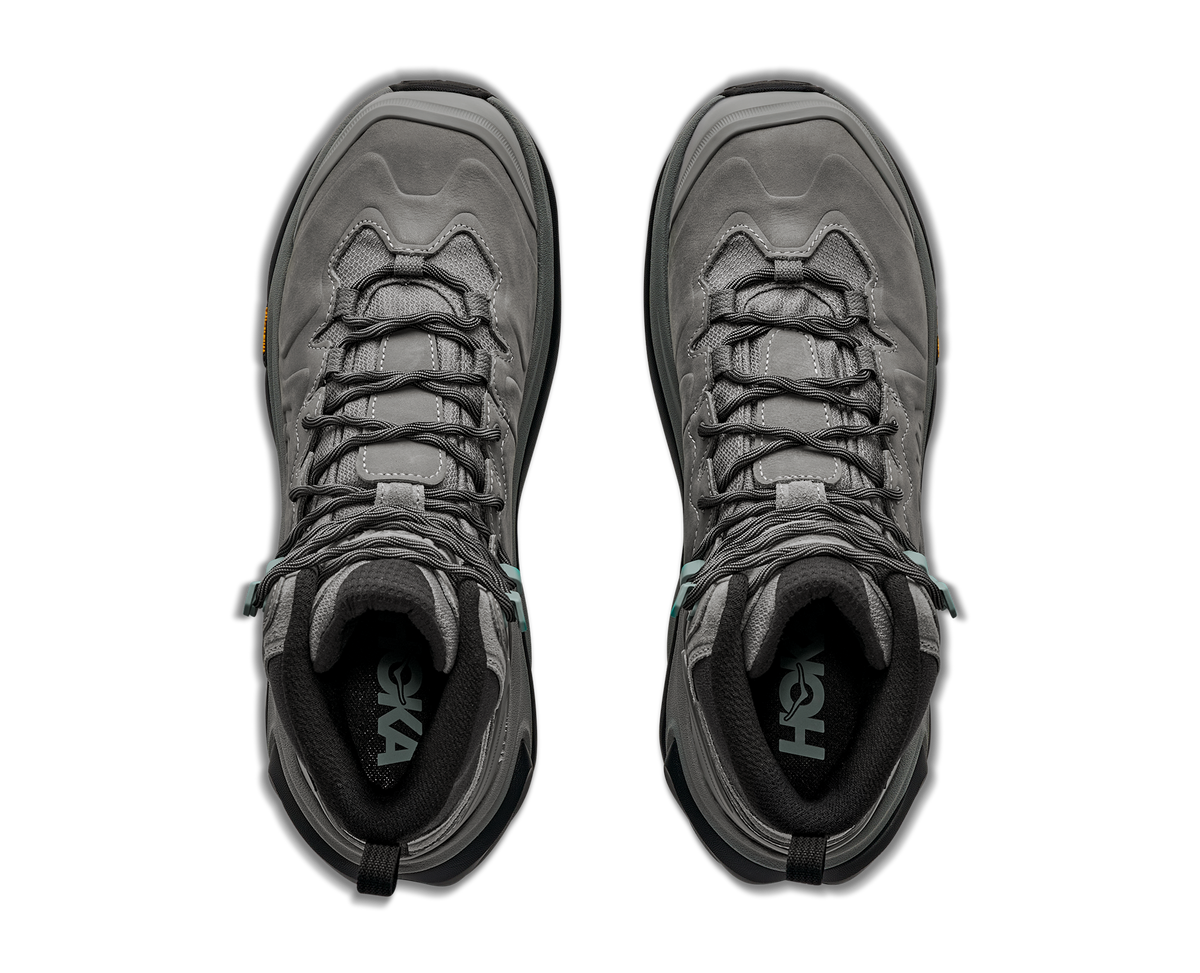Men's Hoka Kaha 3 GTX Asteroid Grey/ Asteroid Grey view 2