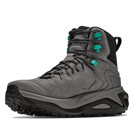 Men's Hoka Kaha 3 GTX Asteroid Grey/ Asteroid Grey view 3