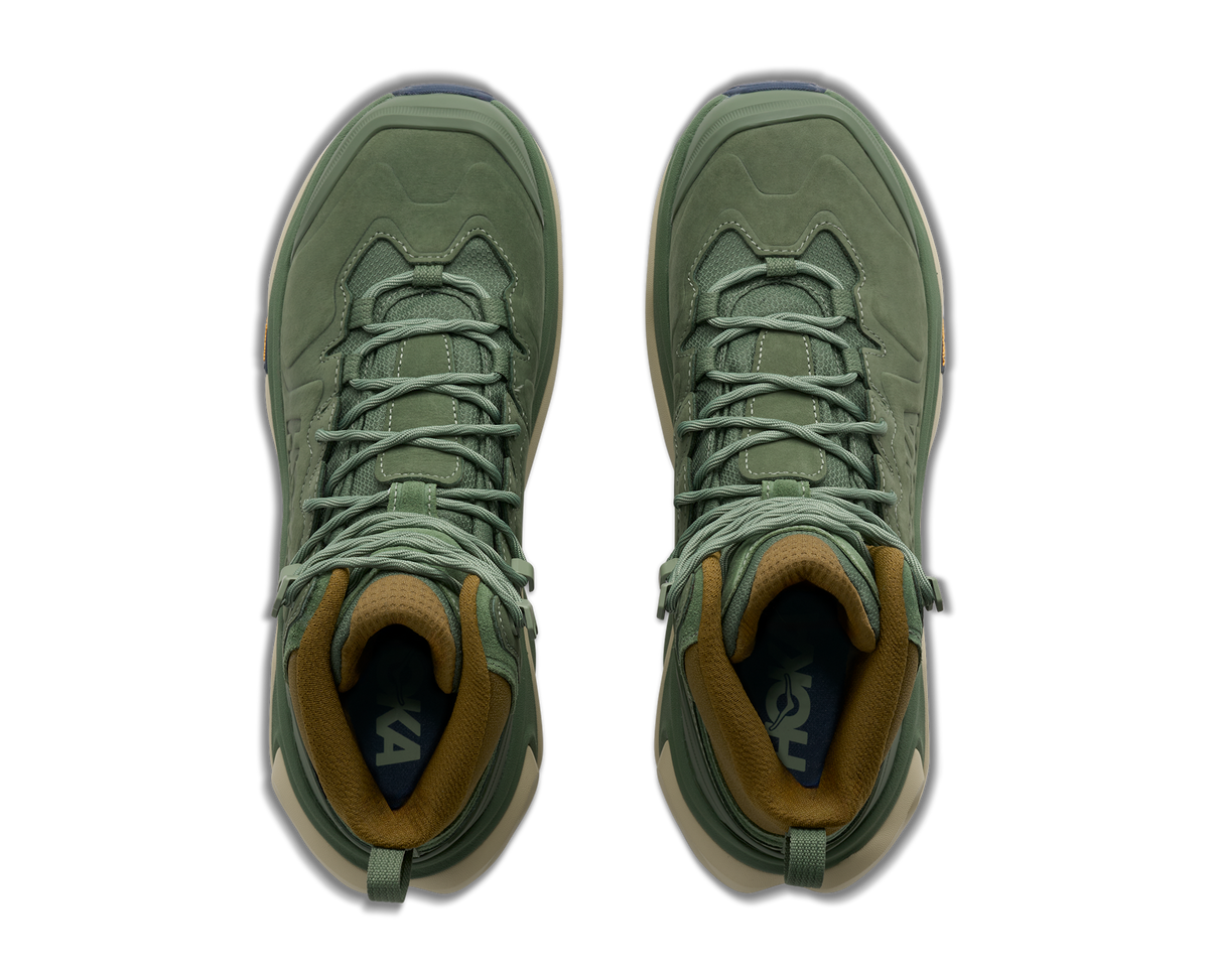 Men's Hoka Kaha 3 GTX Nettle Leaf/ Barley Flour view 2