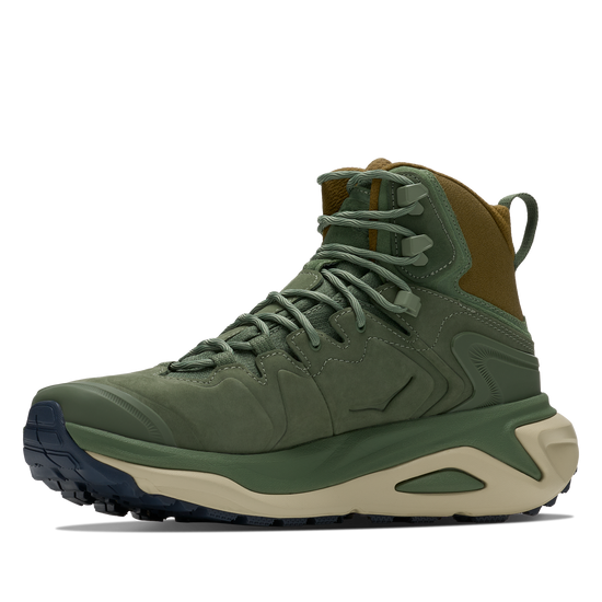 Men's Hoka Kaha 3 GTX Nettle Leaf/ Barley Flour view 3