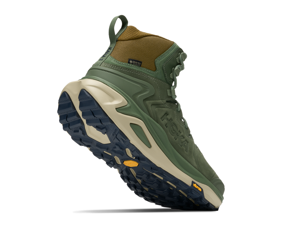 Men's Hoka Kaha 3 GTX Nettle Leaf/ Barley Flour view 4