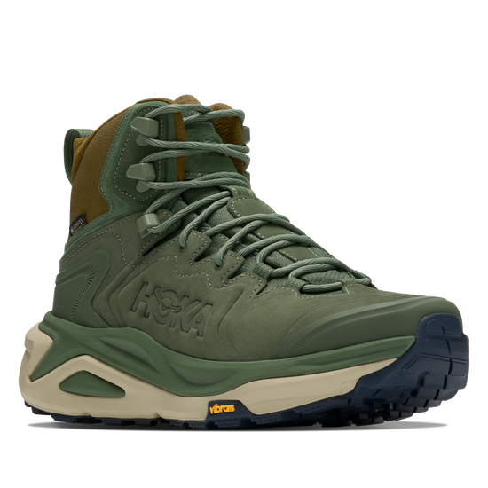 Men's Hoka Kaha 3 GTX Nettle Leaf/ Barley Flour view 6