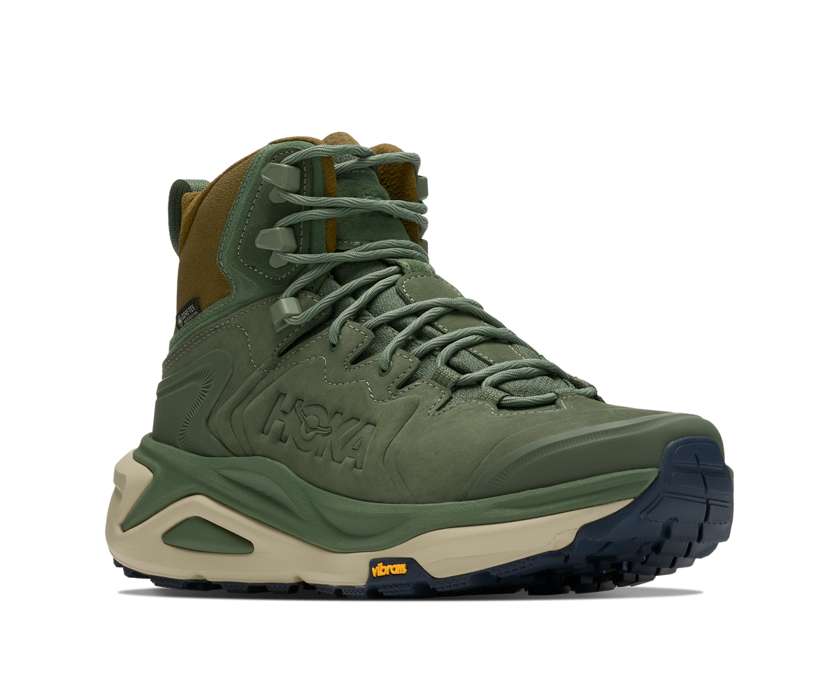 Men's Hoka Kaha 3 GTX Nettle Leaf/ Barley Flour view 6