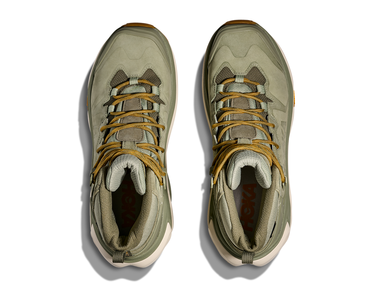 Men's Hoka Kaha 3 GTX Sea Moss/ Oat Milk view 2