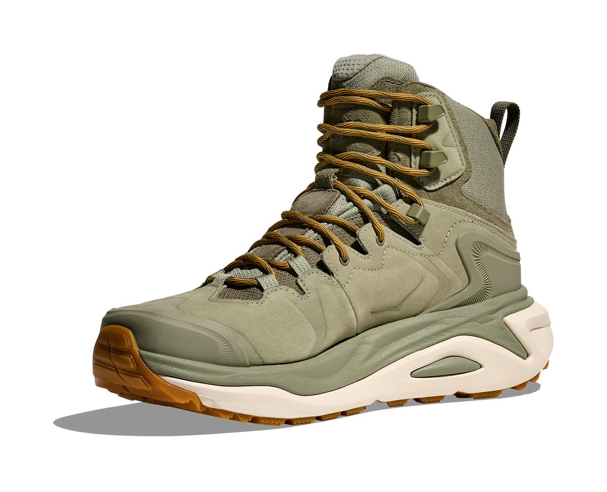 Men's Hoka Kaha 3 GTX Sea Moss/ Oat Milk view 3
