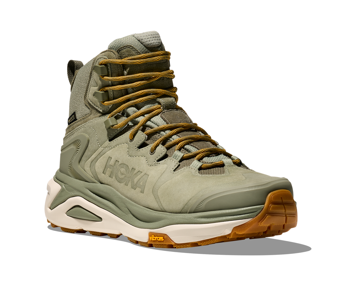 Men's Hoka Kaha 3 GTX Sea Moss/ Oat Milk view 6