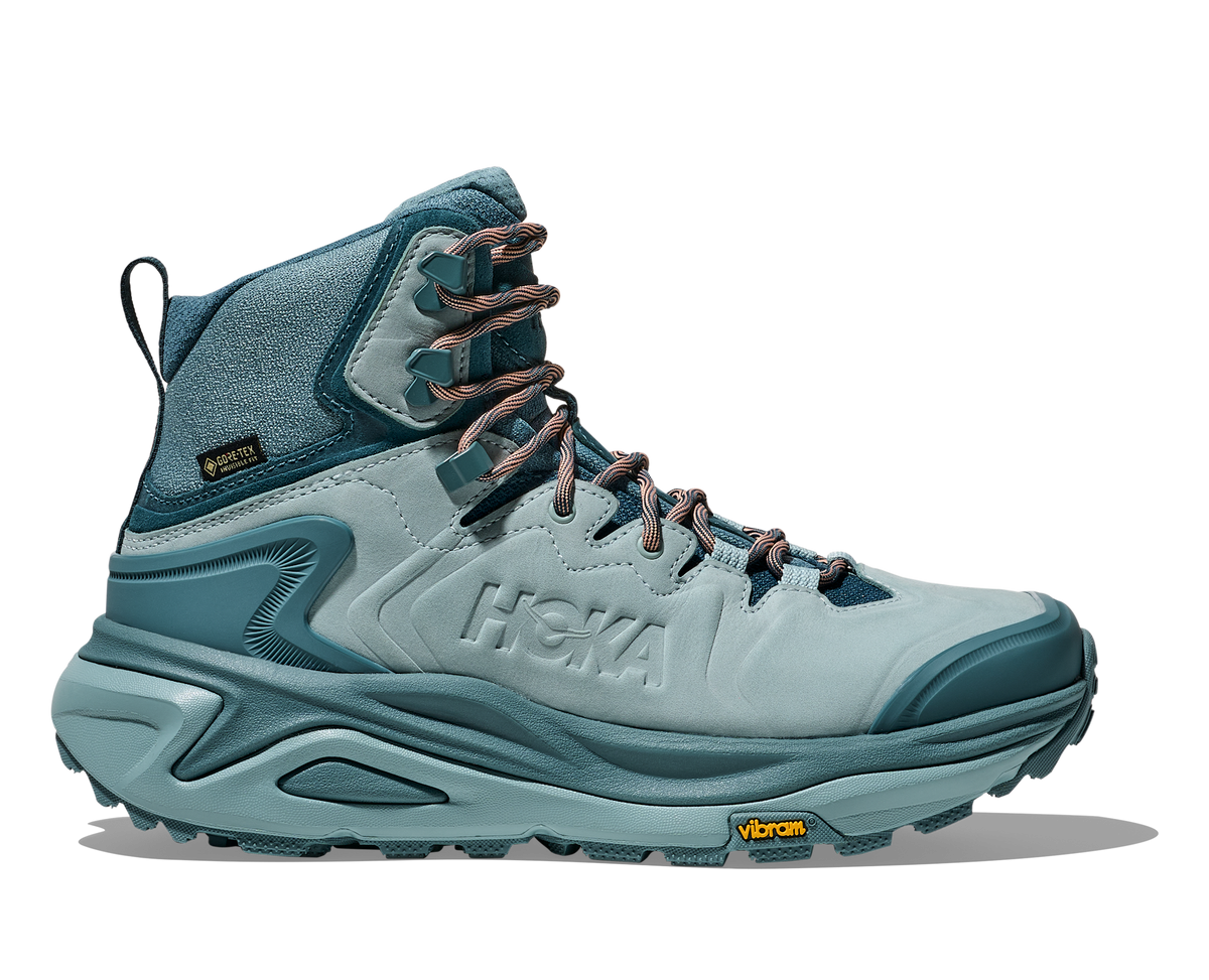 Women's Hoka Kaha 3 GTX Mountain Fog/Druzy hero